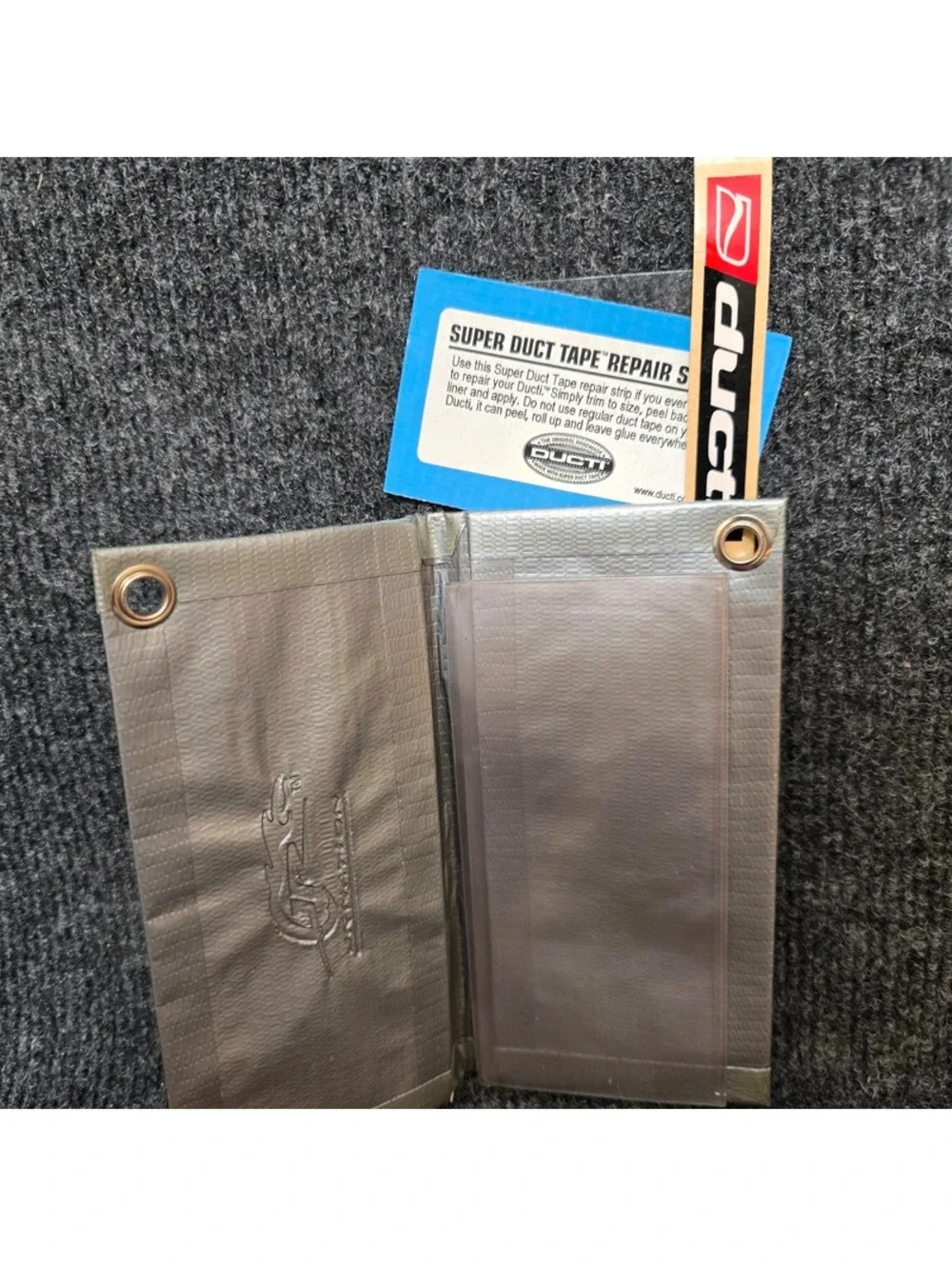 Vintage 2008 Ducti Dale Earnhardt Jr Nascar Duct Tape Checkbook Wallet JR Nation